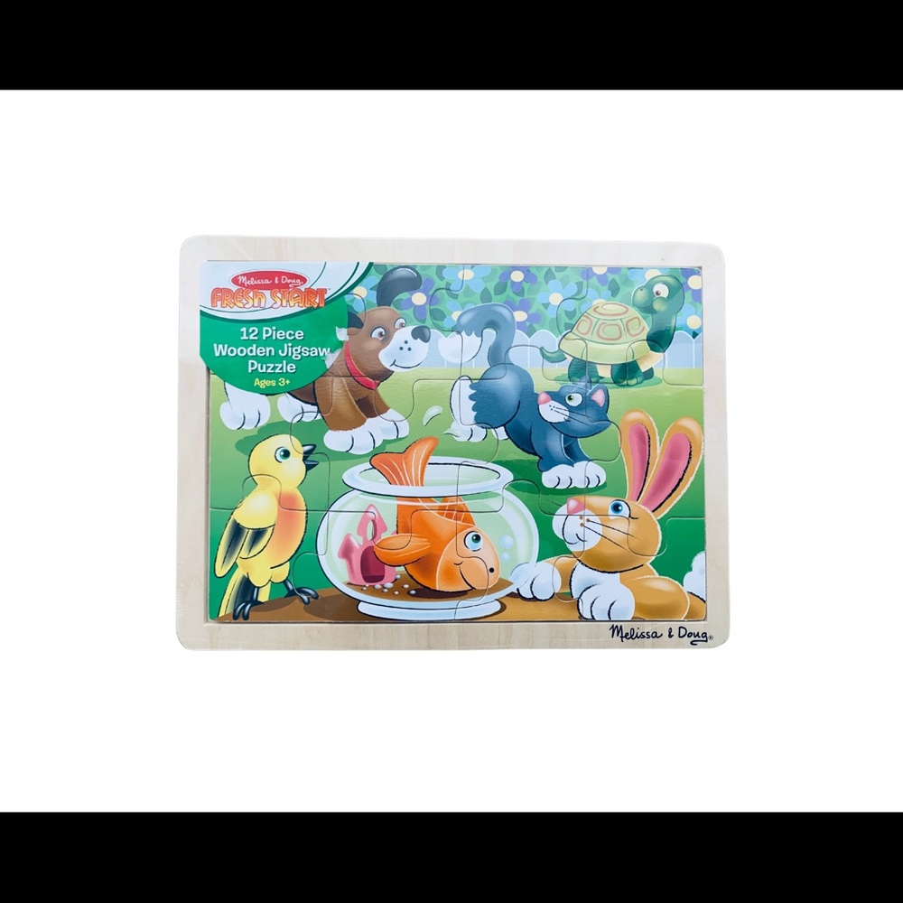 Playful Pets 12pc Jigsaw Puzzle